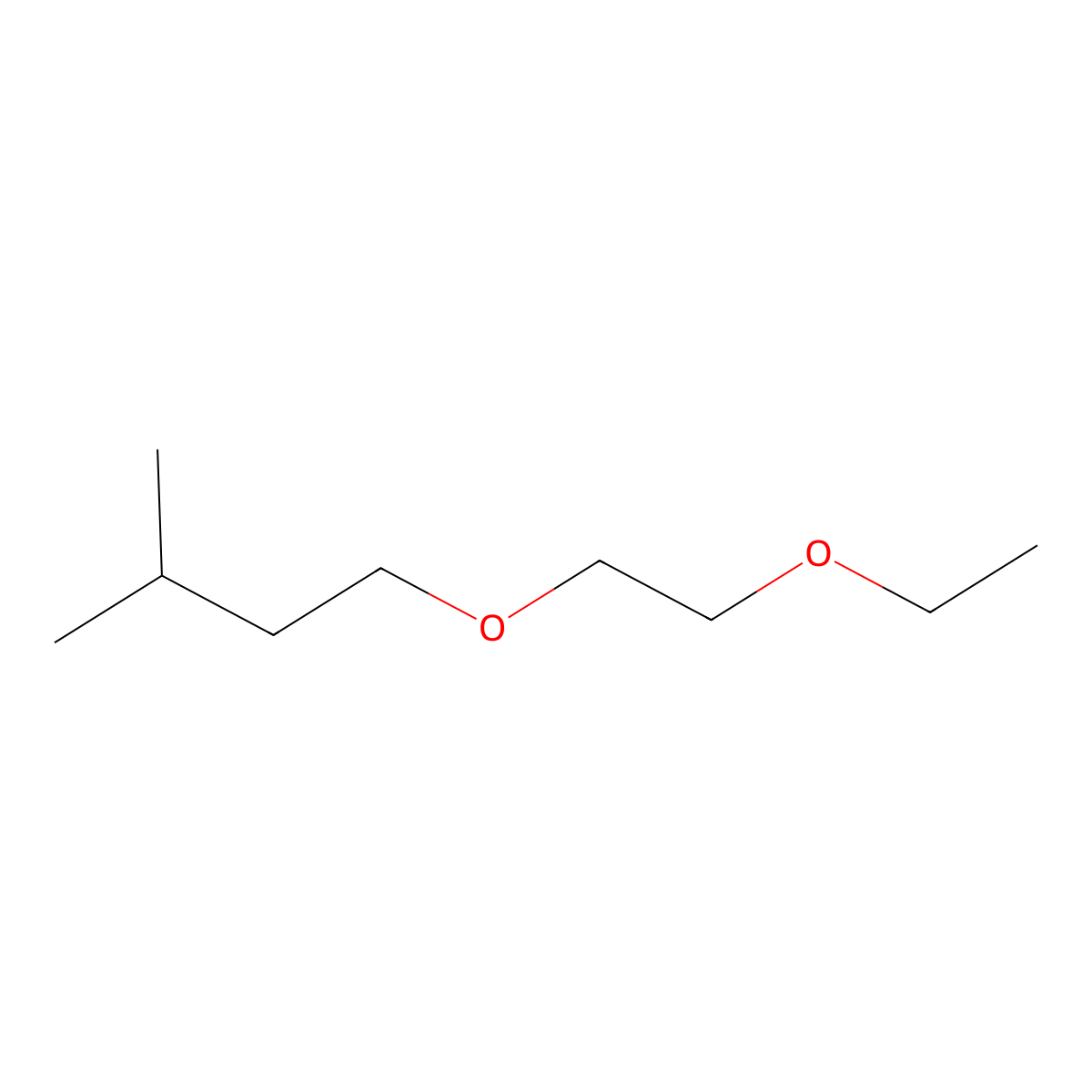 1-(1-Ethoxyethoxy)-3-methylbutane molecular structure, CAS 13442-90-5