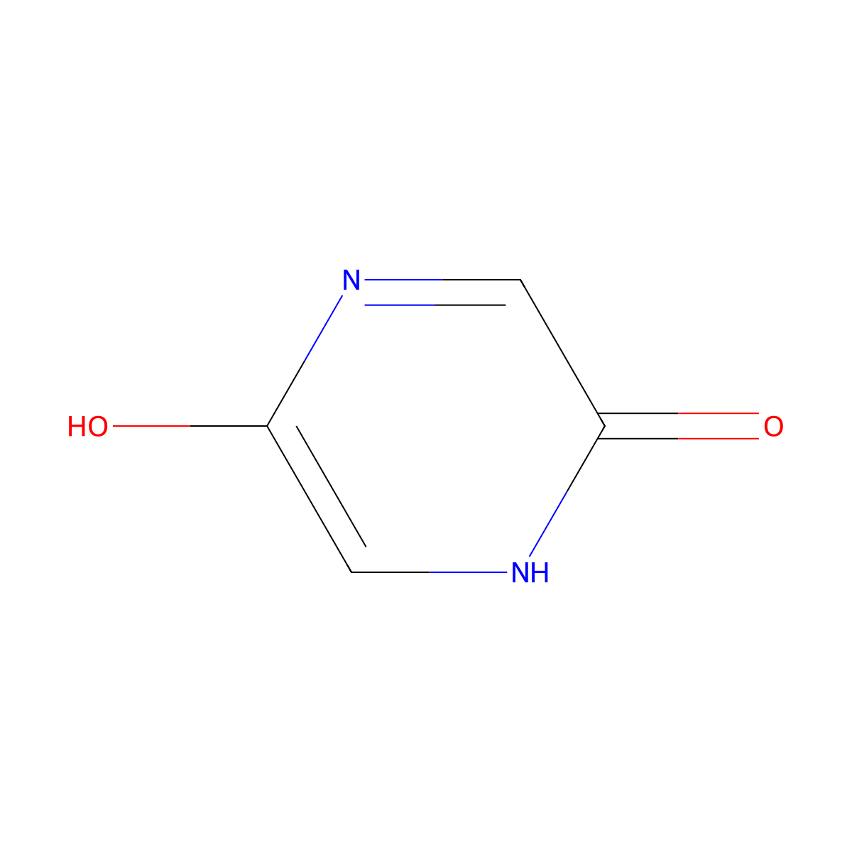 2,5-Dihydroxypyrazine molecular structure, CAS 134434-28-9