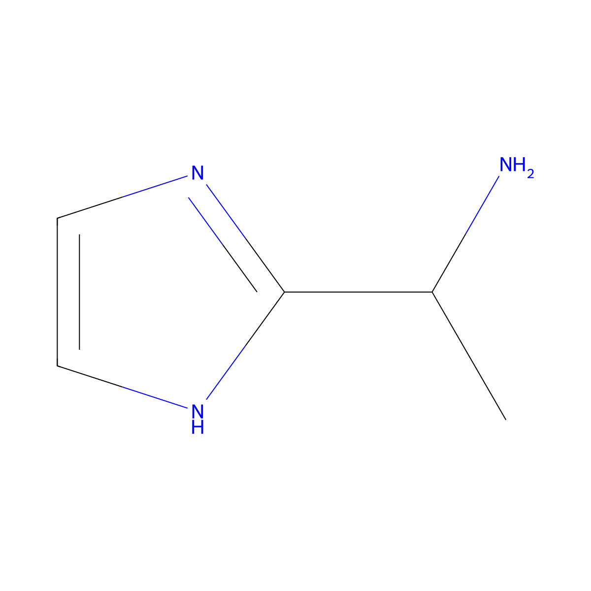 (1R)-1-(1H-imidazol-2-yl)ethan-1-amine molecular structure, CAS 1344505-51-6