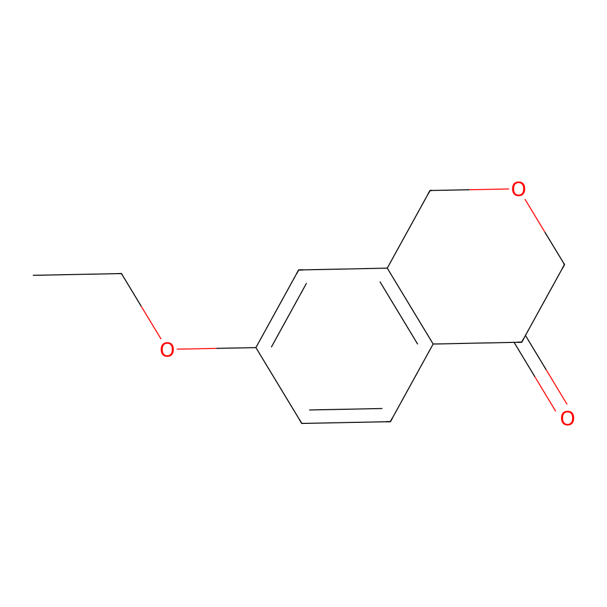 7-Ethoxyisochroman-4-one molecular structure, CAS 1344718-49-5