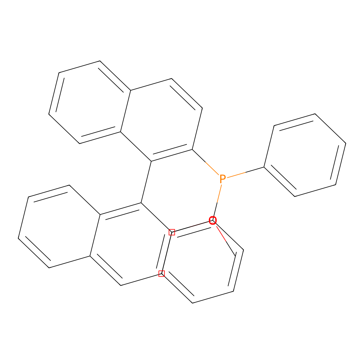 (S)-(2'-Methoxy-[1,1'-binaphthalen]-2-yl)diphenylphosphine , (S)-MOP molecular structure, CAS 134484-36-9