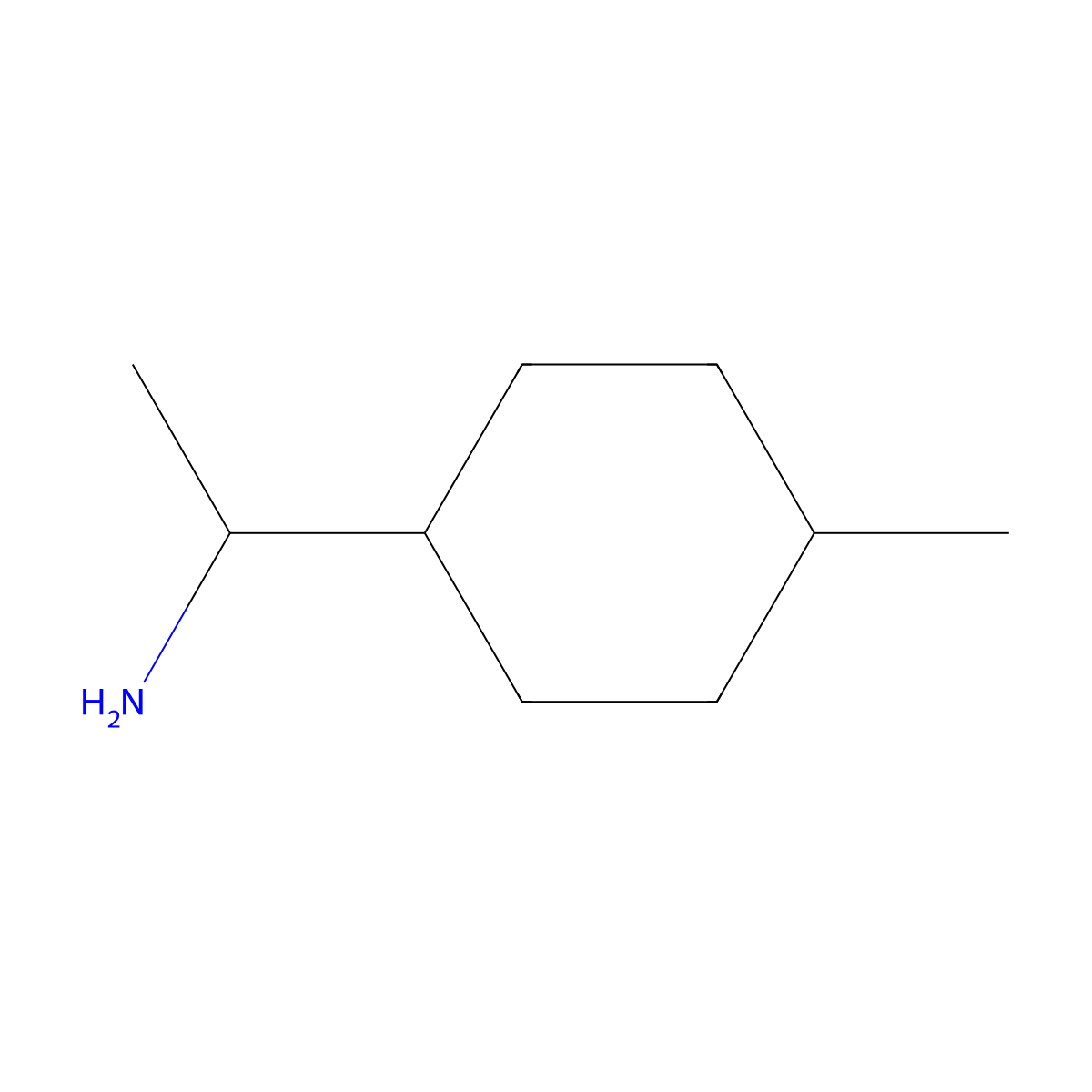 (1R)-1-(4-methylcyclohexyl)ethan-1-amine molecular structure, CAS 1344934-27-5