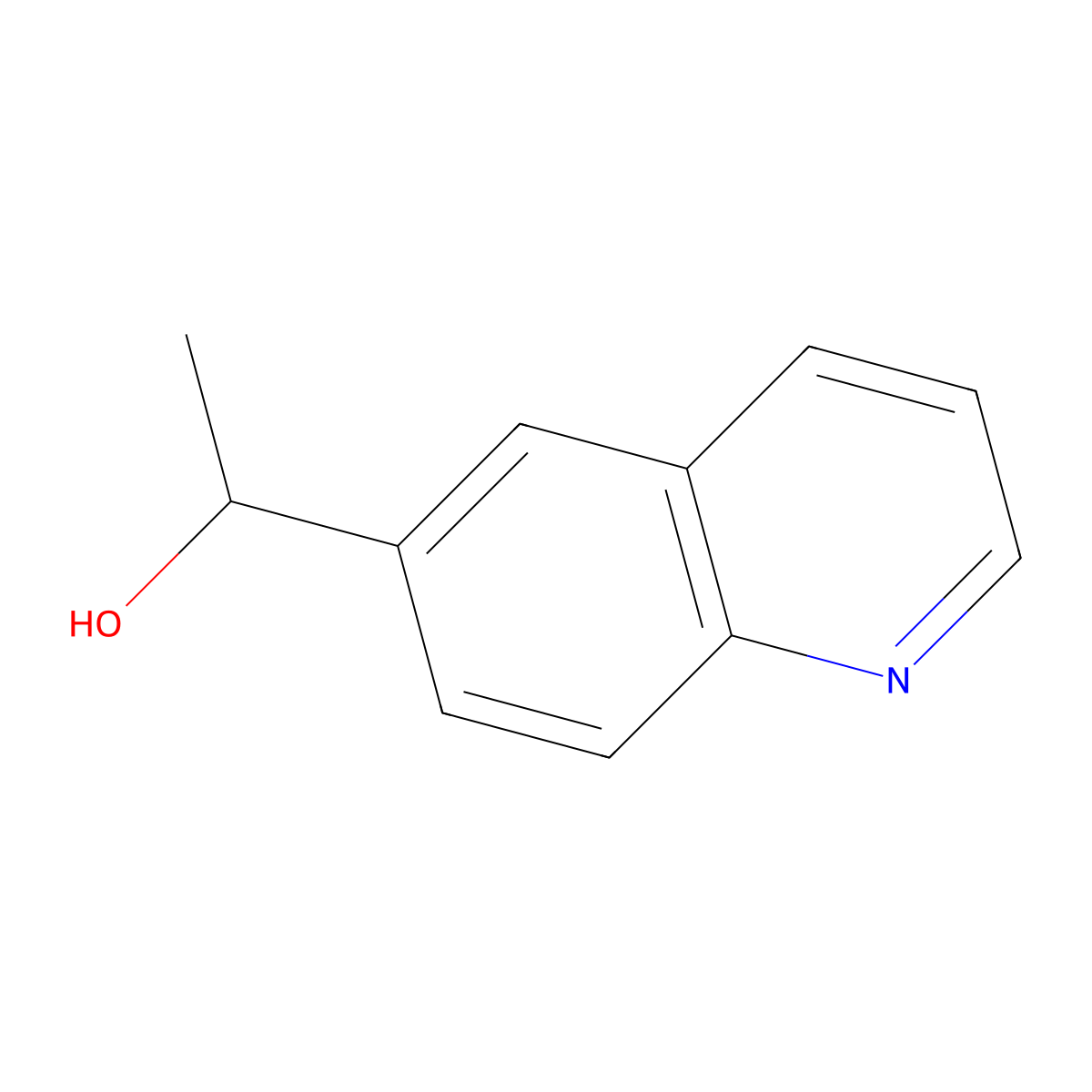 (S)-1-(Quinolin-6-yl)ethan-1-ol molecular structure, CAS 1344939-22-5