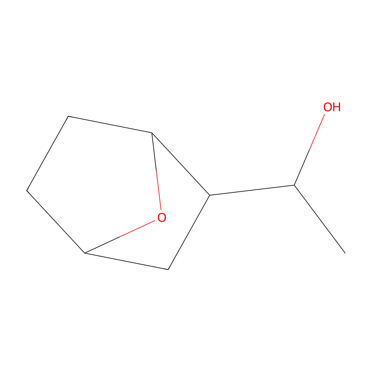 (1S)-1-{7-oxabicyclo[2.2.1]heptan-2-yl}ethan-1-ol molecular structure, CAS 1344965-85-0