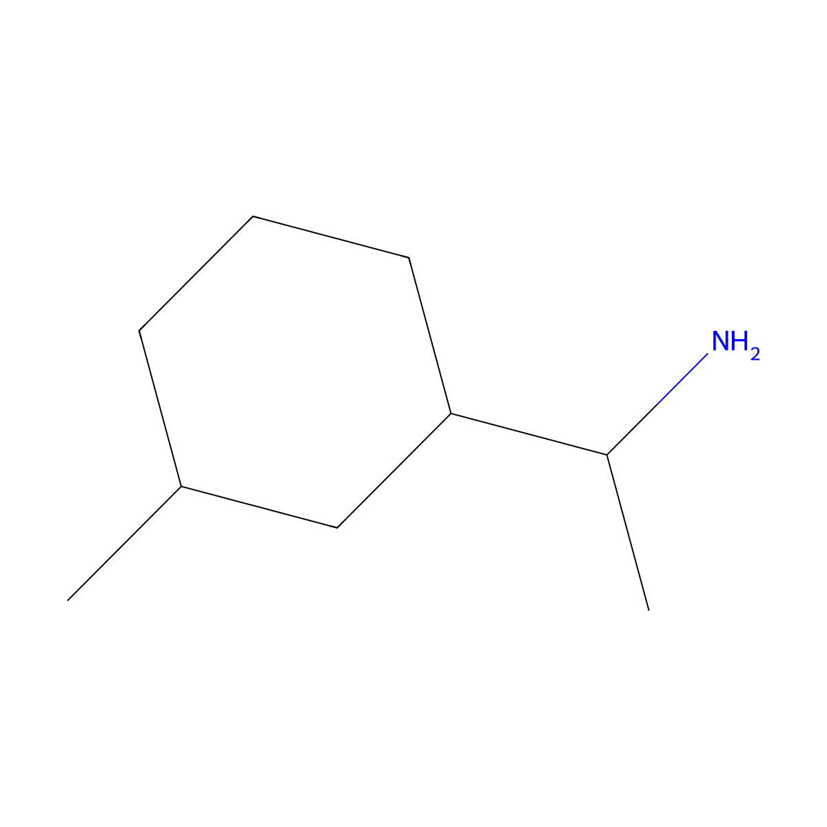 (1S)-1-(3-methylcyclohexyl)ethan-1-amine molecular structure, CAS 1344969-11-4