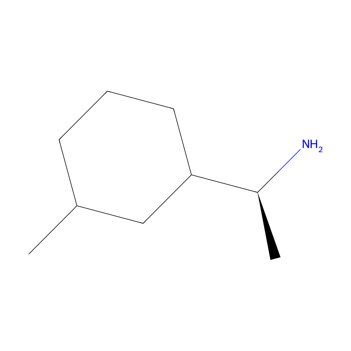 (1S)-1-(3-methylcyclohexyl)ethan-1-amine molecular structure, CAS 1344969-11-4