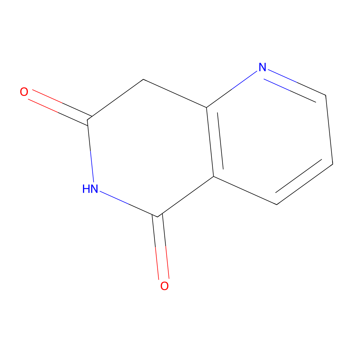 1,6-Naphthyridine-5,7(6H,8H)-dione molecular structure, CAS 1345461-33-7