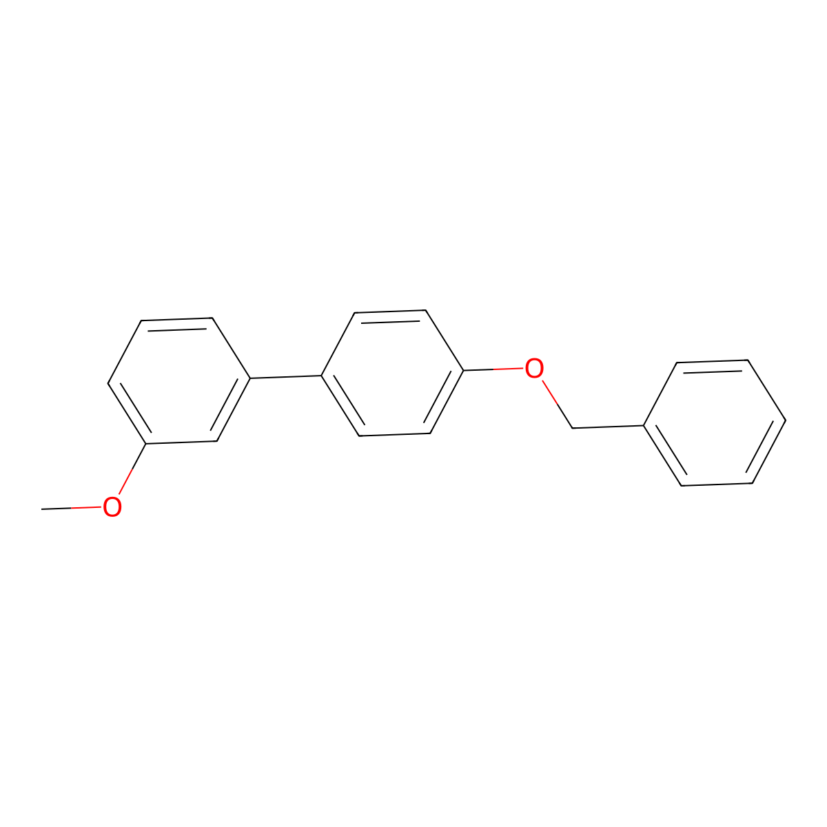 1-(Benzyloxy)-3'-methoxybiphenyl molecular structure, CAS 1345472-01-6