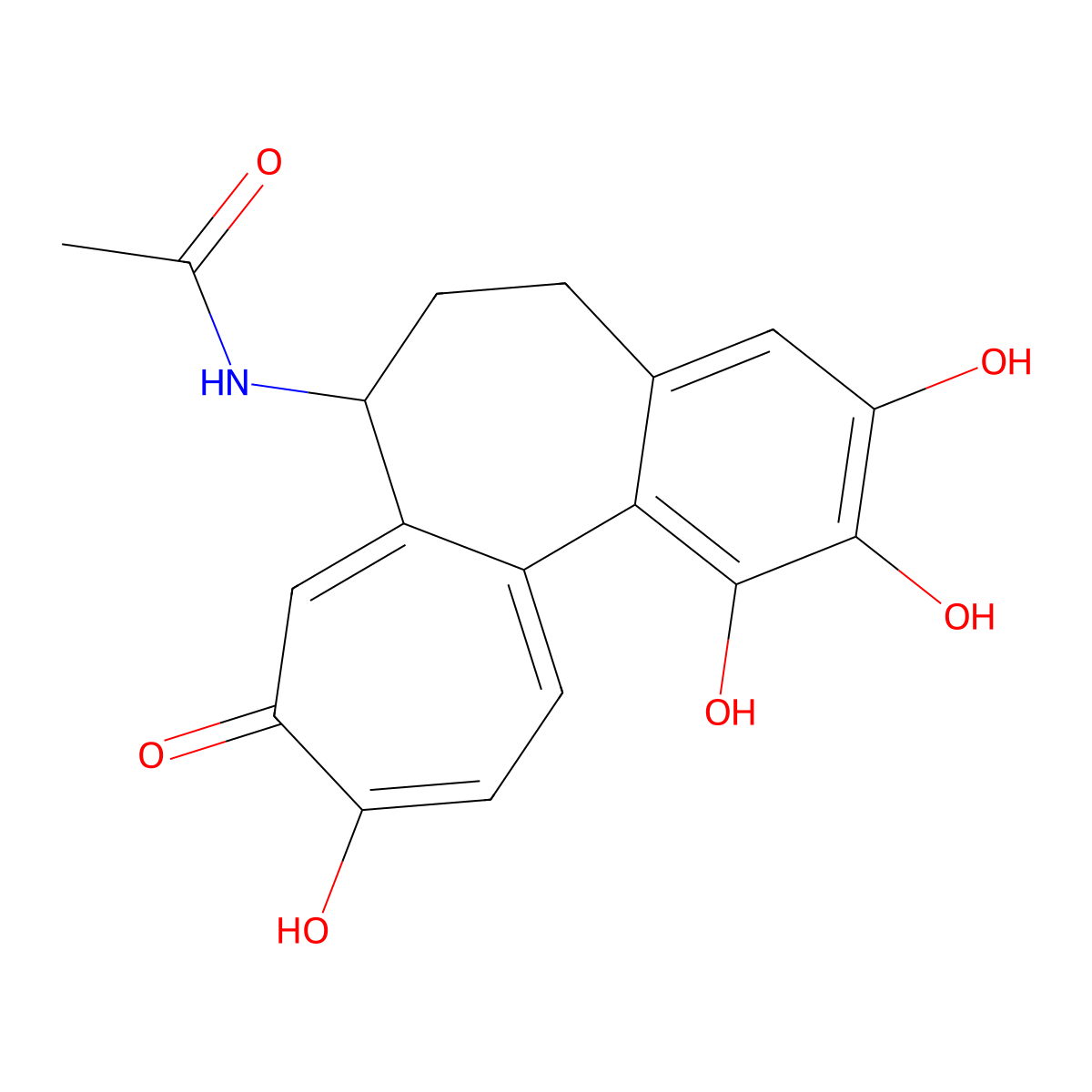 1,2,3-Demethylcolchiceine molecular structure, CAS 134568-30-2