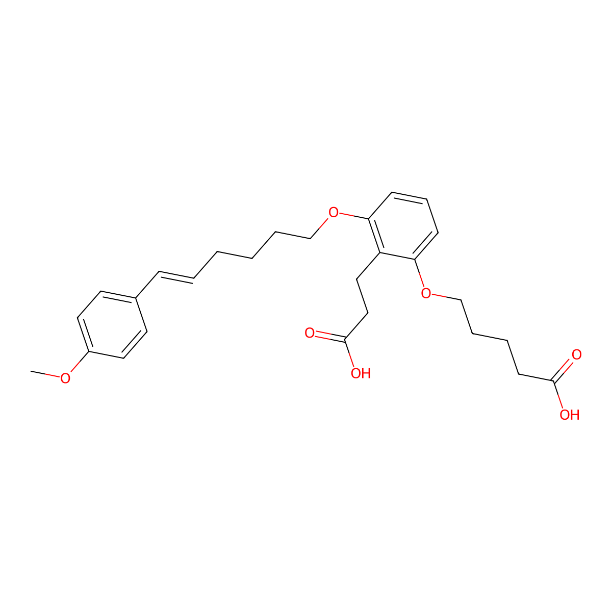 Ono-4057 molecular structure, CAS 134578-96-4