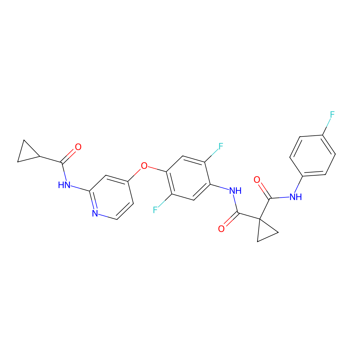 Altiratinib molecular structure, CAS 1345847-93-9