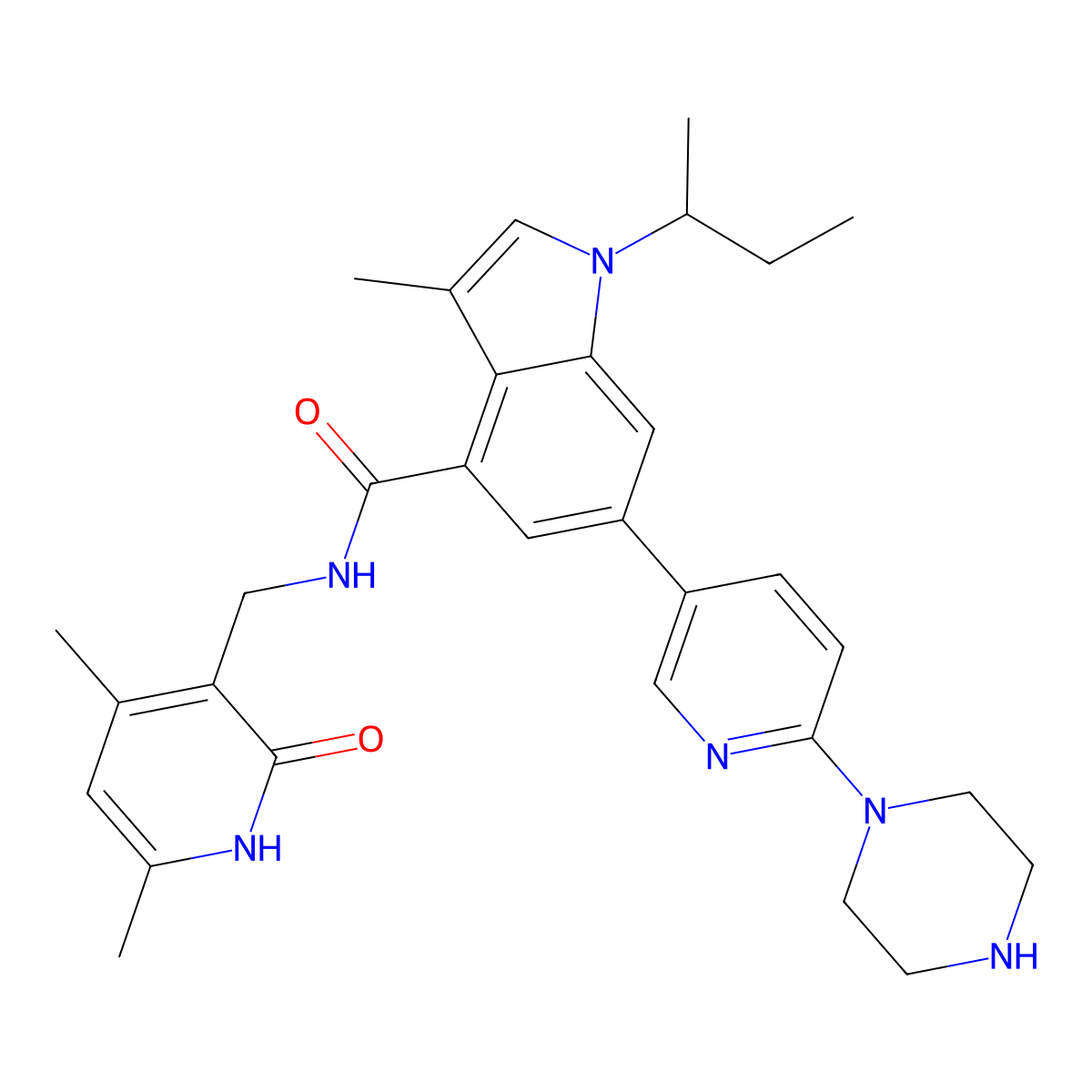 Gsk2816126 molecular structure, CAS 1346574-57-9