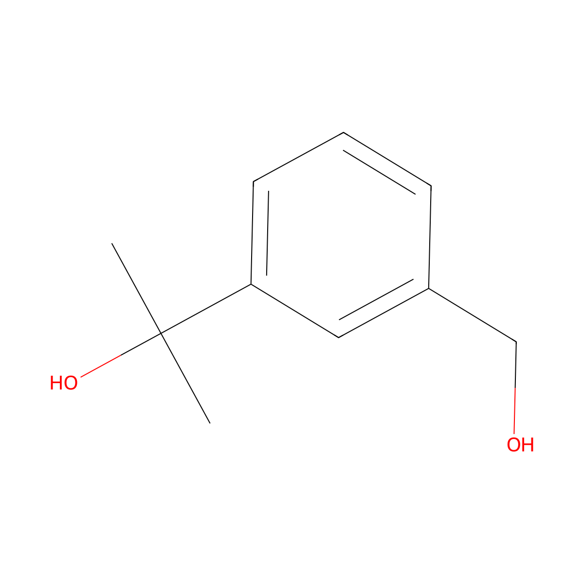 2-[3-(Hydroxymethyl)phenyl]propan-2-ol molecular structure, CAS 1346690-08-1