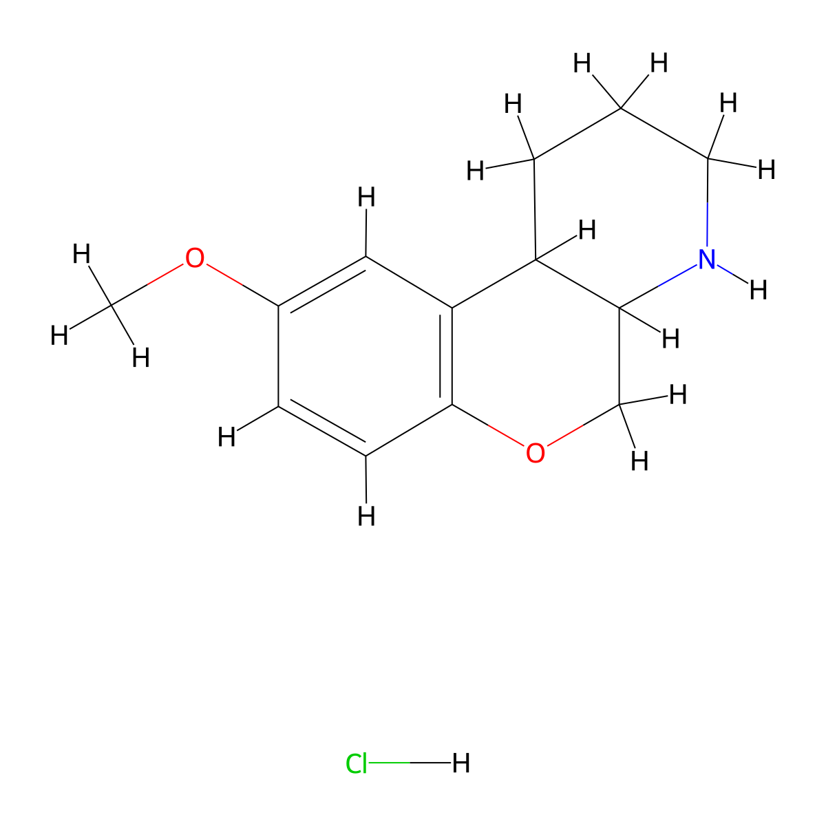 13-Methoxy-9-oxa-6-azatricyclo[8.4.0.0,2,7]tetradeca-1(14),10,12-triene hydrochloride molecular structure, CAS 1347648-53-6
