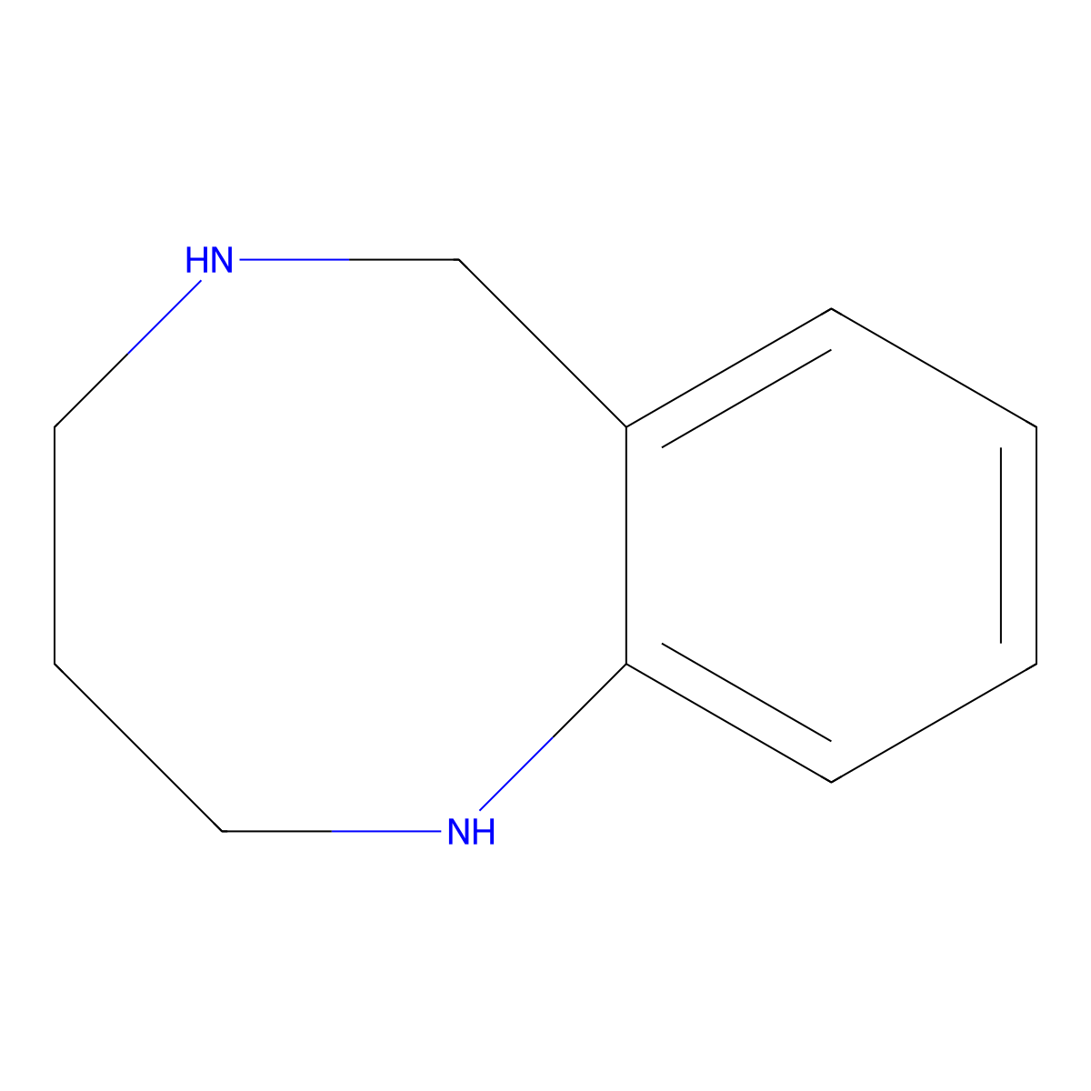 1,2,3,4,5,6-Hexahydrobenzo[b][1,5]diazocine molecular structure, CAS 13481-83-9