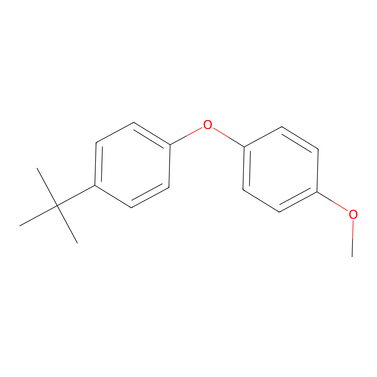 1-(4-tert-Butylphenoxy)-4-methoxybenzene molecular structure, CAS 134822-96-1