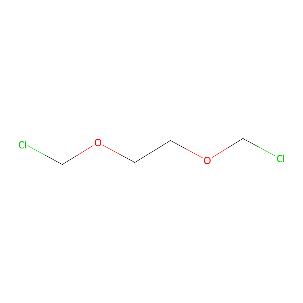 1,2-Bis(CHLOROMETHOXY)ETHANE molecular structure, CAS 13483-18-6