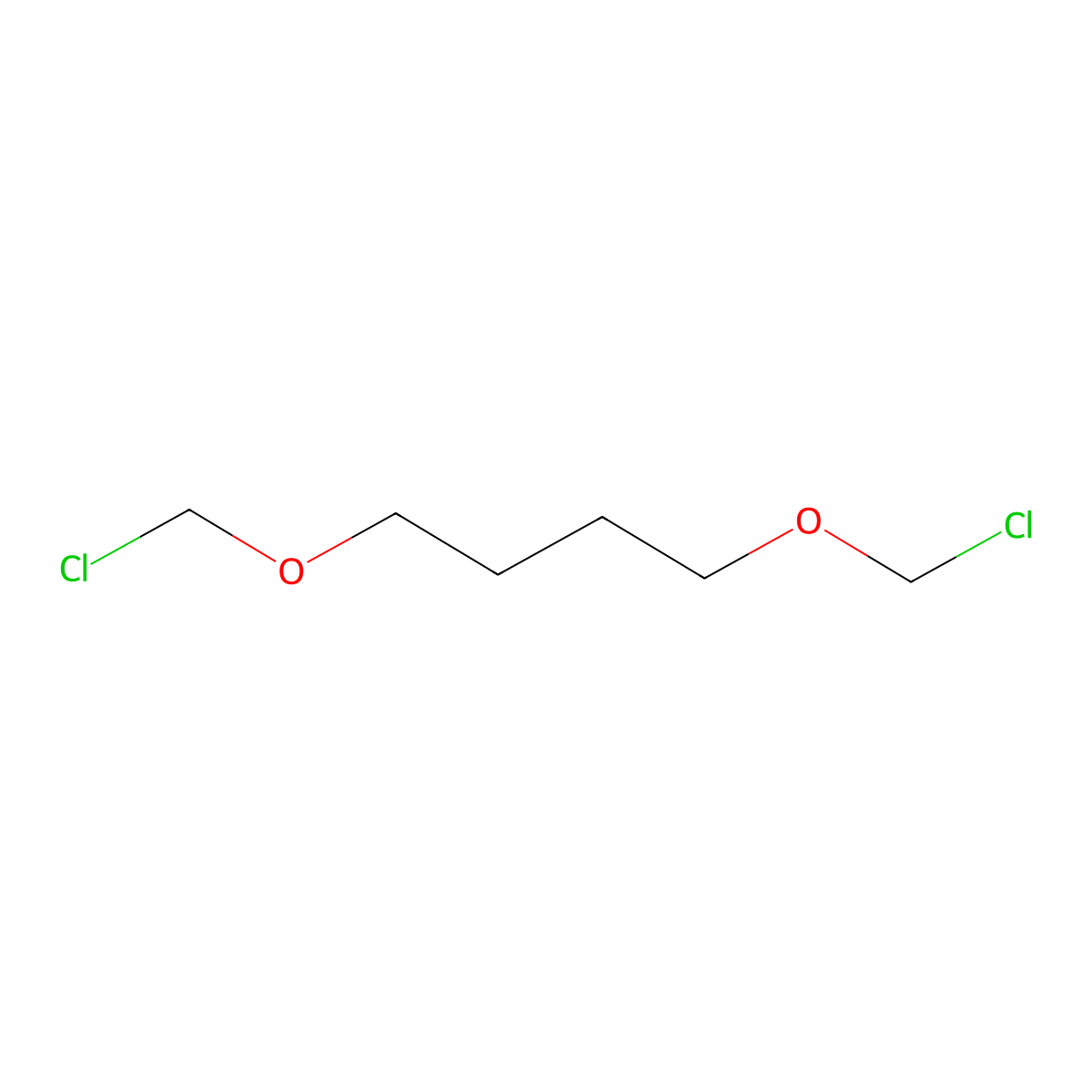 1,4-Bis(chloromethoxy)butane molecular structure, CAS 13483-19-7