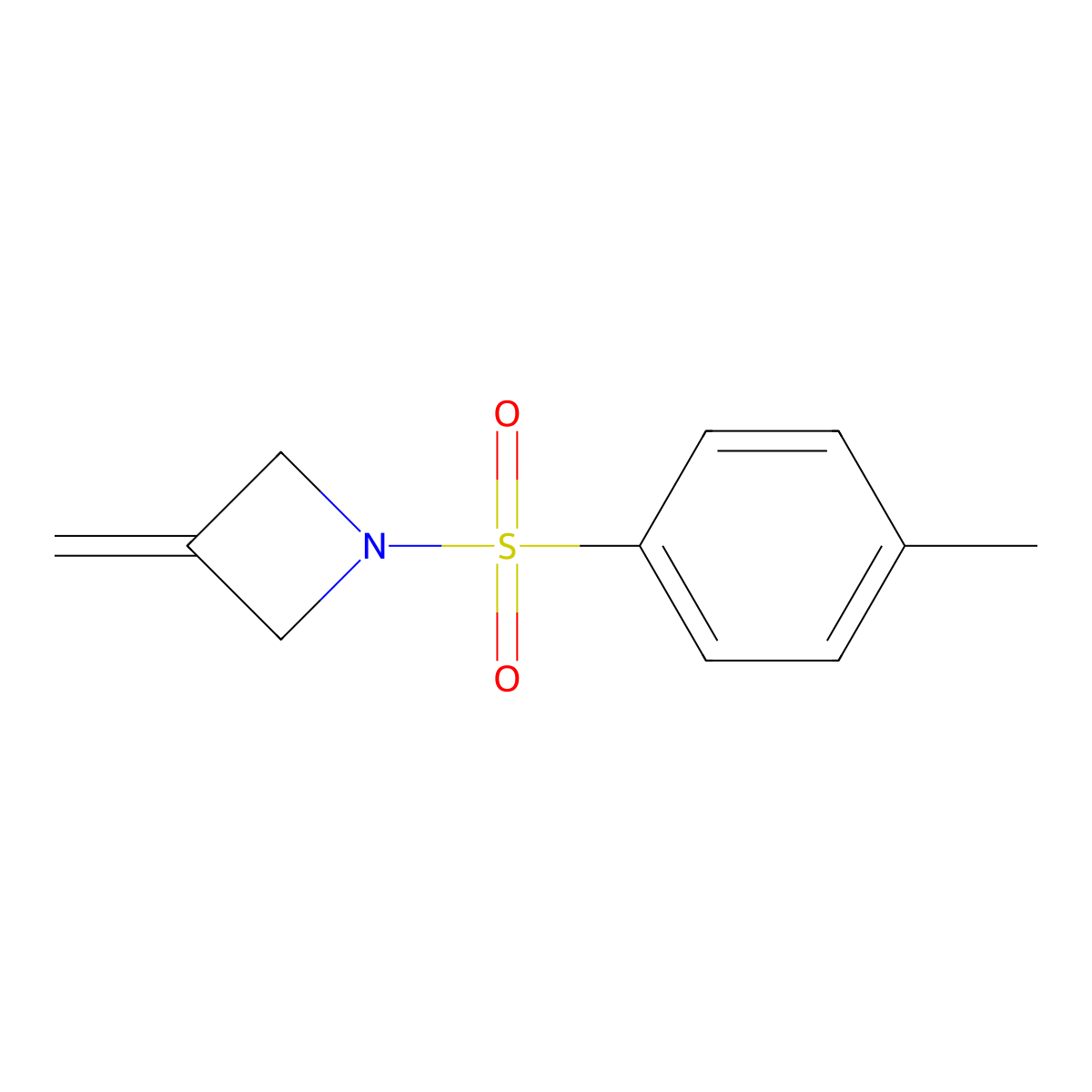 3-Methylene-1-tosylazetidine molecular structure, CAS 1349199-59-2