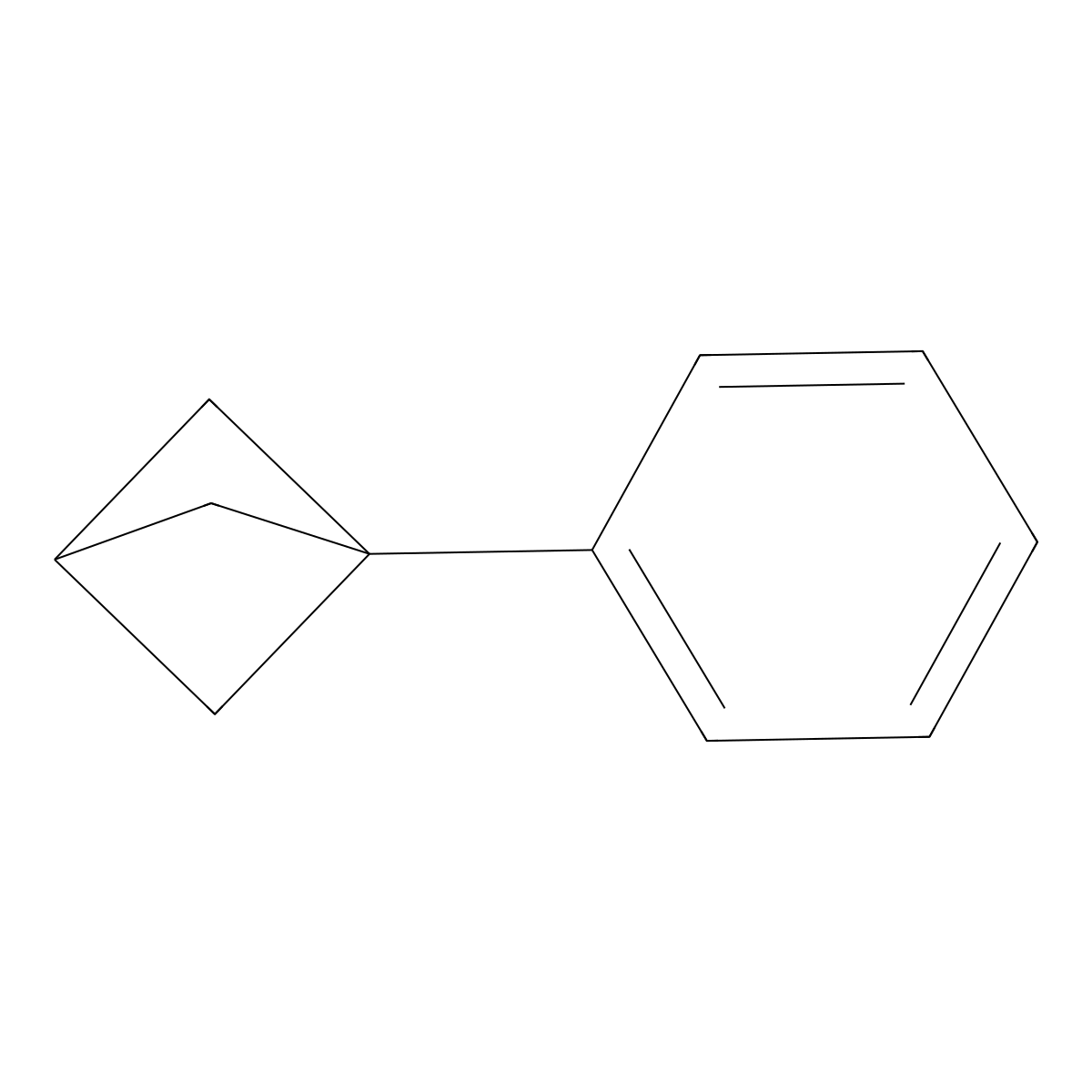 1-Phenylbicyclo[1.1.1]pentane molecular structure, CAS 134938-21-9
