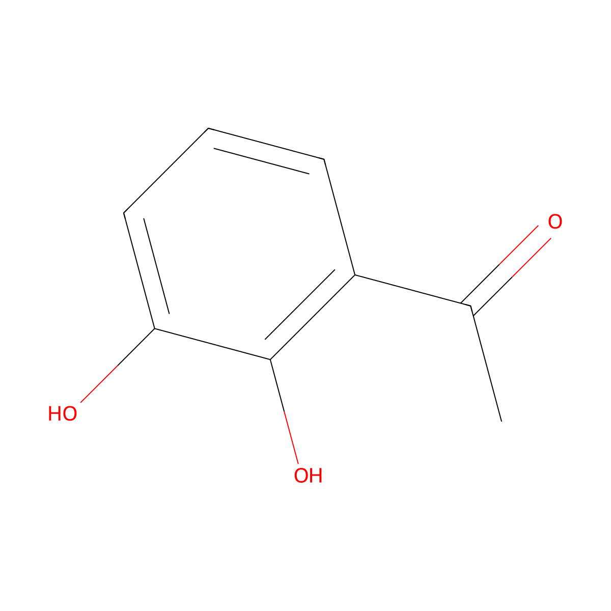 2',3'-Dihydroxyacetophenone molecular structure, CAS 13494-10-5