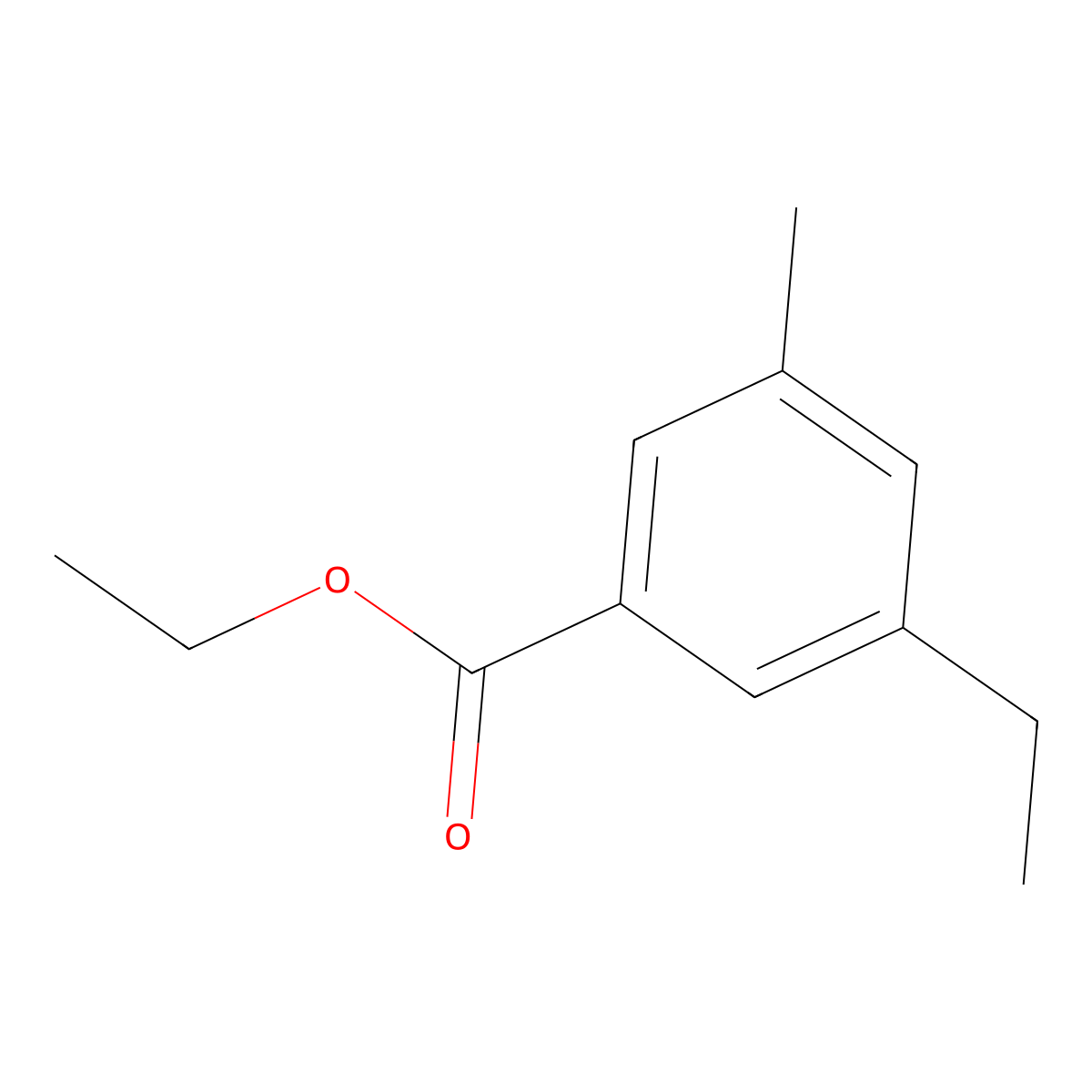 Ethyl 3-ethyl-5-methylbenzoate molecular structure, CAS 1349717-62-9