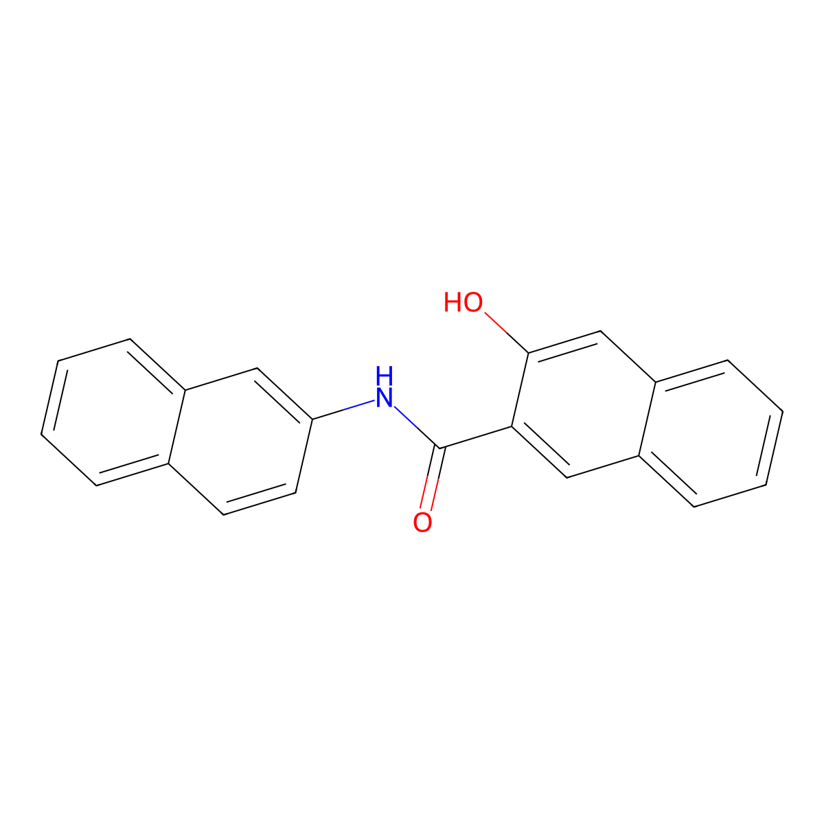 Anthonaphthol SW molecular structure, CAS 135-64-8