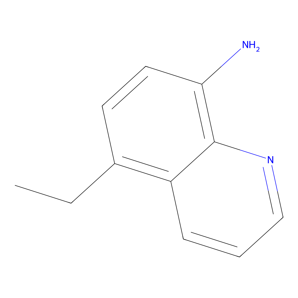 5-Ethylquinolin-8-amine molecular structure, CAS 1350183-64-0