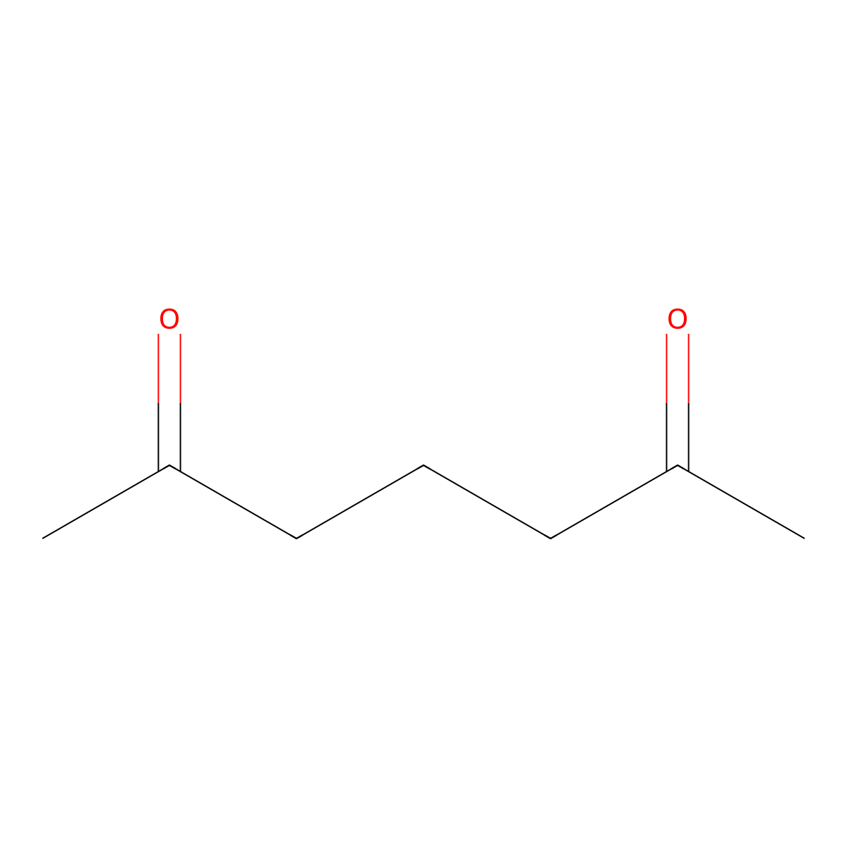 2,6-Heptanedione molecular structure, CAS 13505-34-5