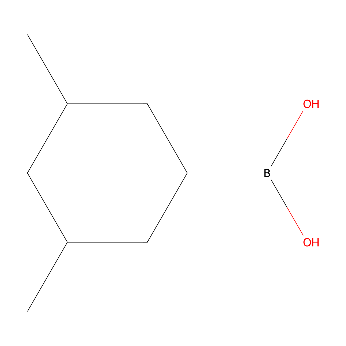 (3,5-Dimethylcyclohexyl)boronic acid molecular structure, CAS 1350511-91-9