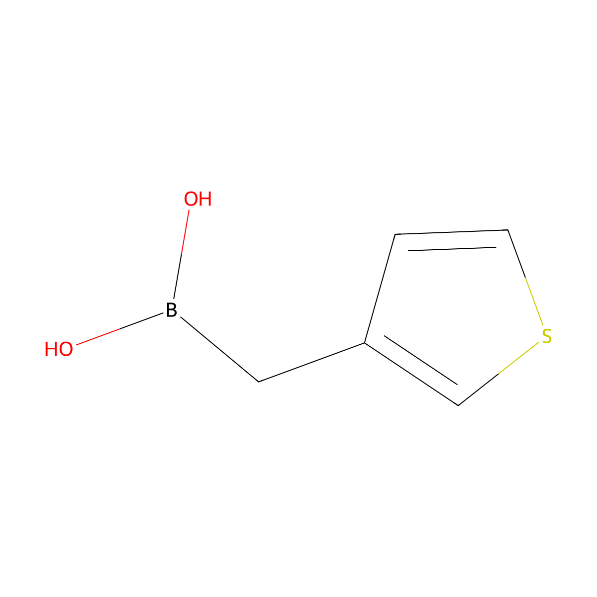 3-Thenylboronic acid molecular structure, CAS 1350512-58-1