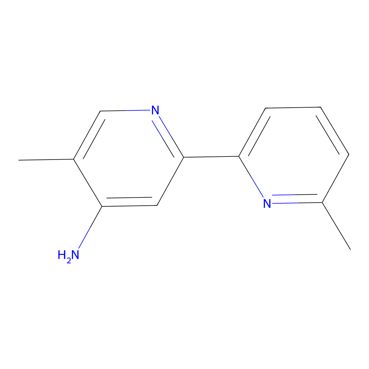 5,6'-Dimethyl-2,2'-bipyridin-4-amine molecular structure, CAS 1350648-37-1
