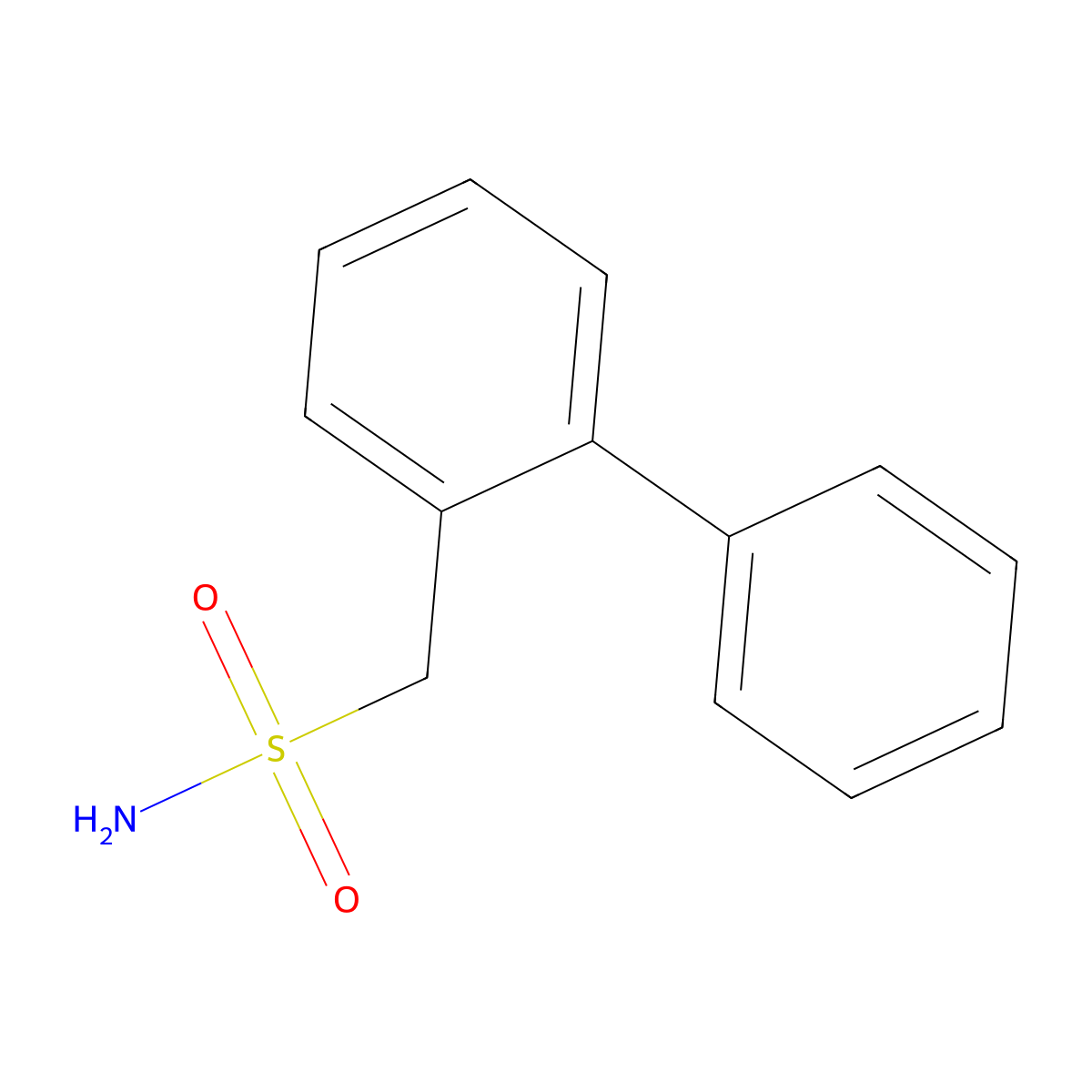 (2-Phenylphenyl)methanesulfonamide molecular structure, CAS 1350725-86-8