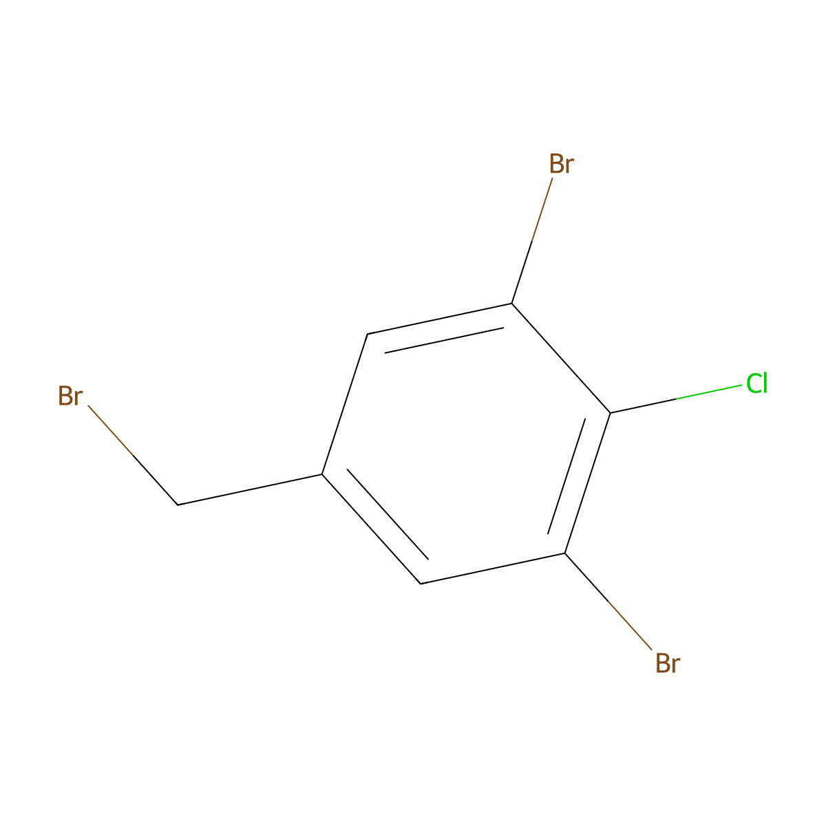 1,3-Dibromo-5-(bromomethyl)-2-chlorobenzene molecular structure, CAS 1350760-65-4