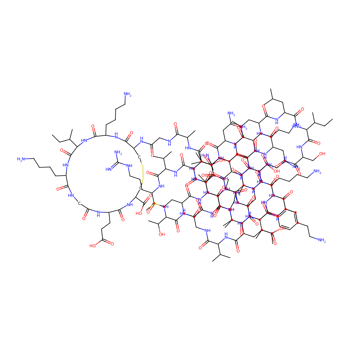 Esculentin 1A molecular structure, CAS 1350828-38-4