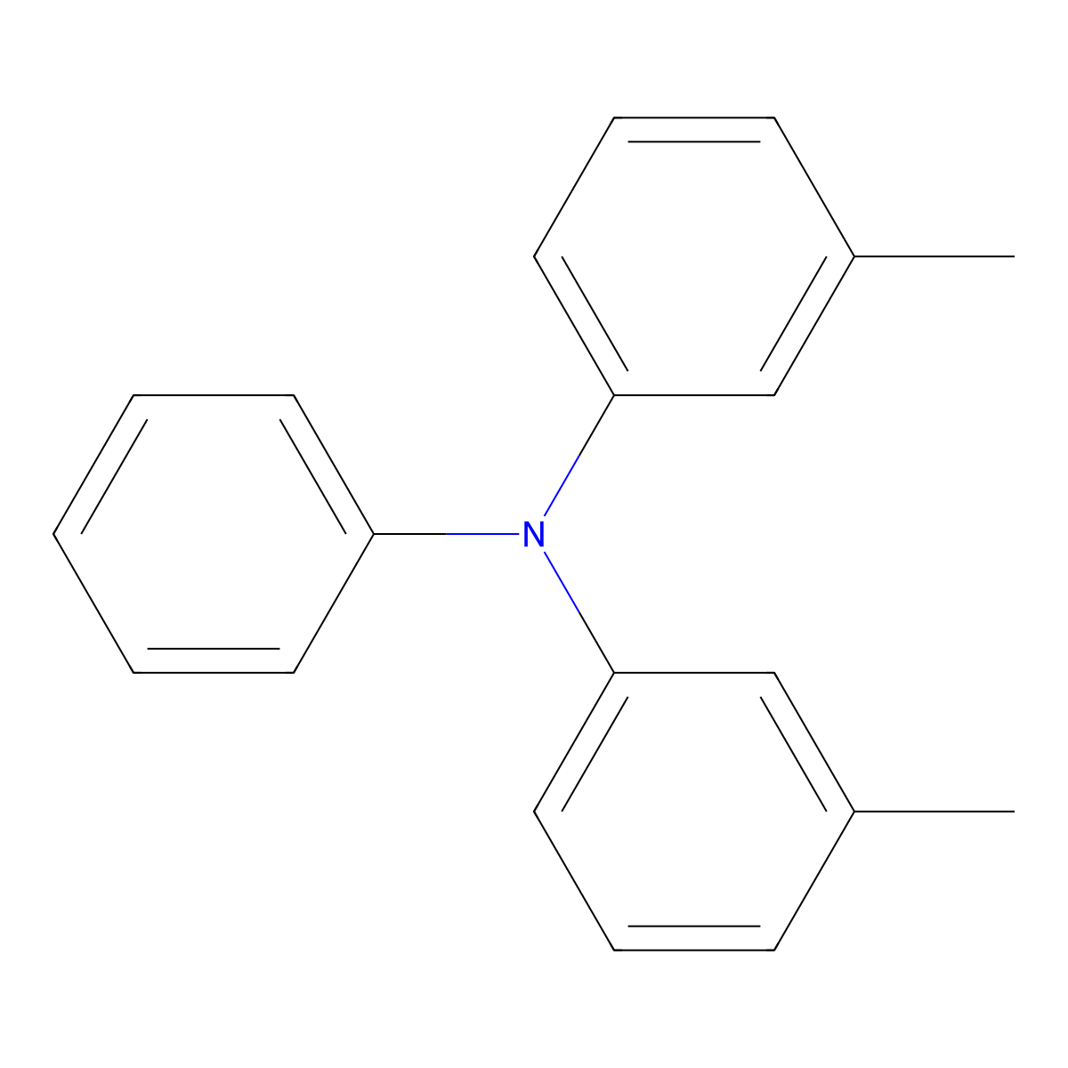 3,3'-Dimethyltriphenylamine molecular structure, CAS 13511-11-0