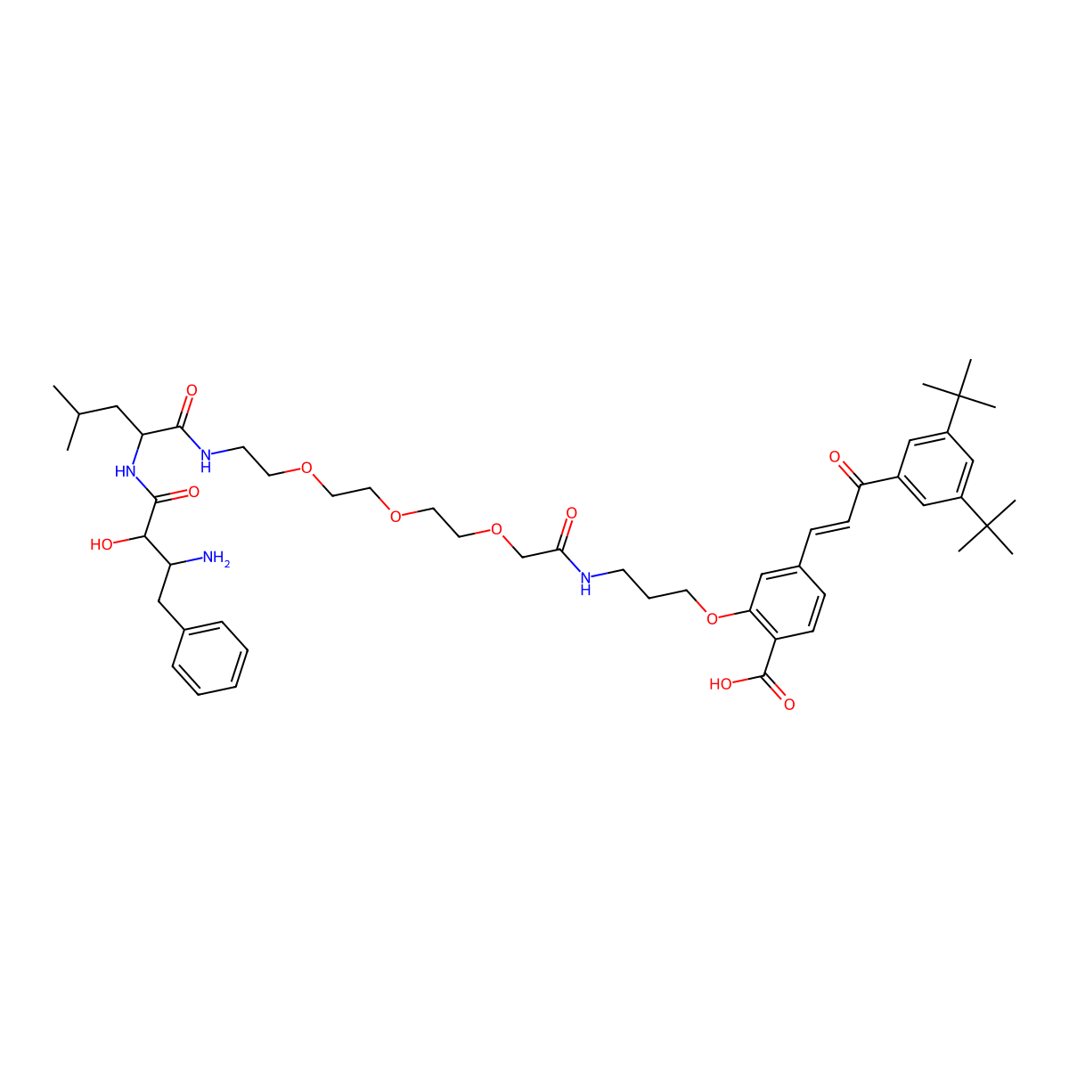 PROTAC RAR Degrader-1 molecular structure, CAS 1351169-27-1