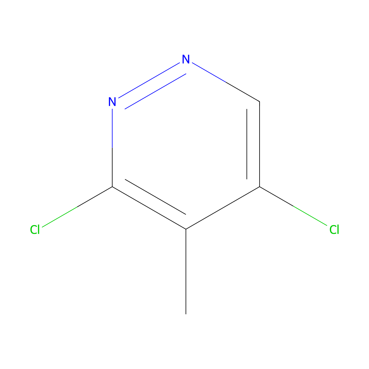 3,5-Dichloro-4-methylpyridazine molecular structure, CAS 1351249-67-6