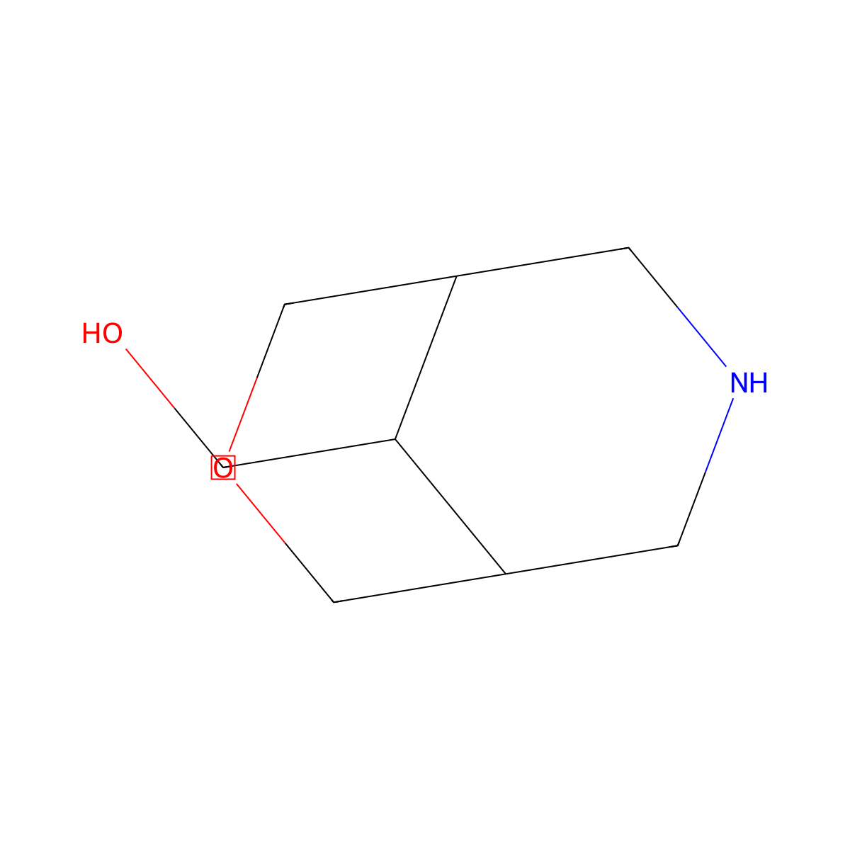 {3-Oxa-7-azabicyclo[3.3.1]nonan-9-yl}methanol molecular structure, CAS 1351345-11-3