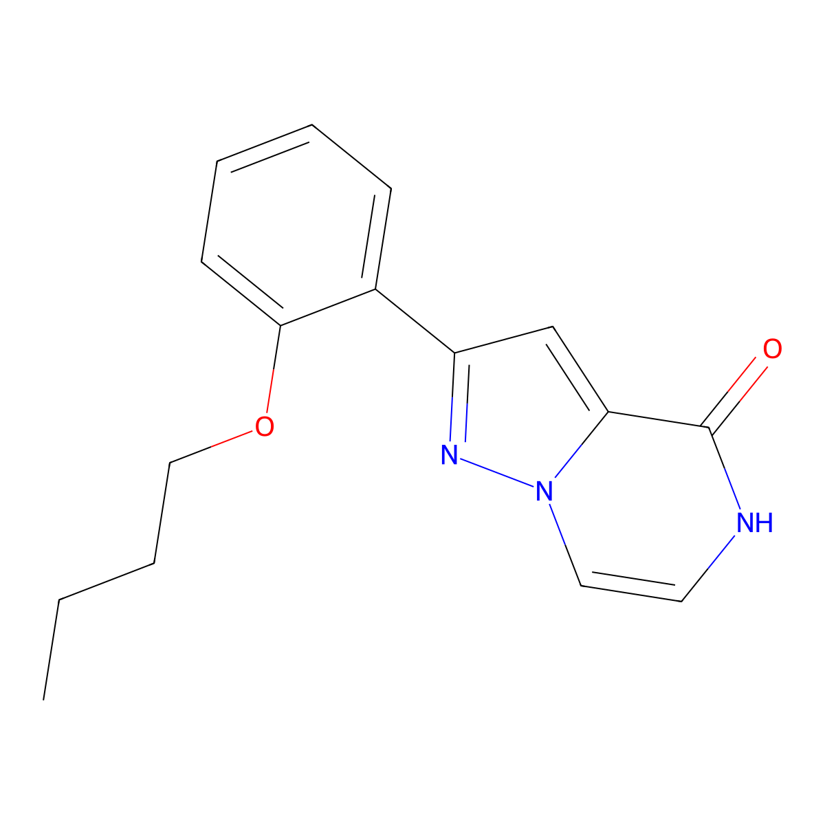 2-(2-butoxyphenyl)pyrazolo[1,5-a]pyrazin-4(5H)-one molecular structure, CAS 1351399-14-8