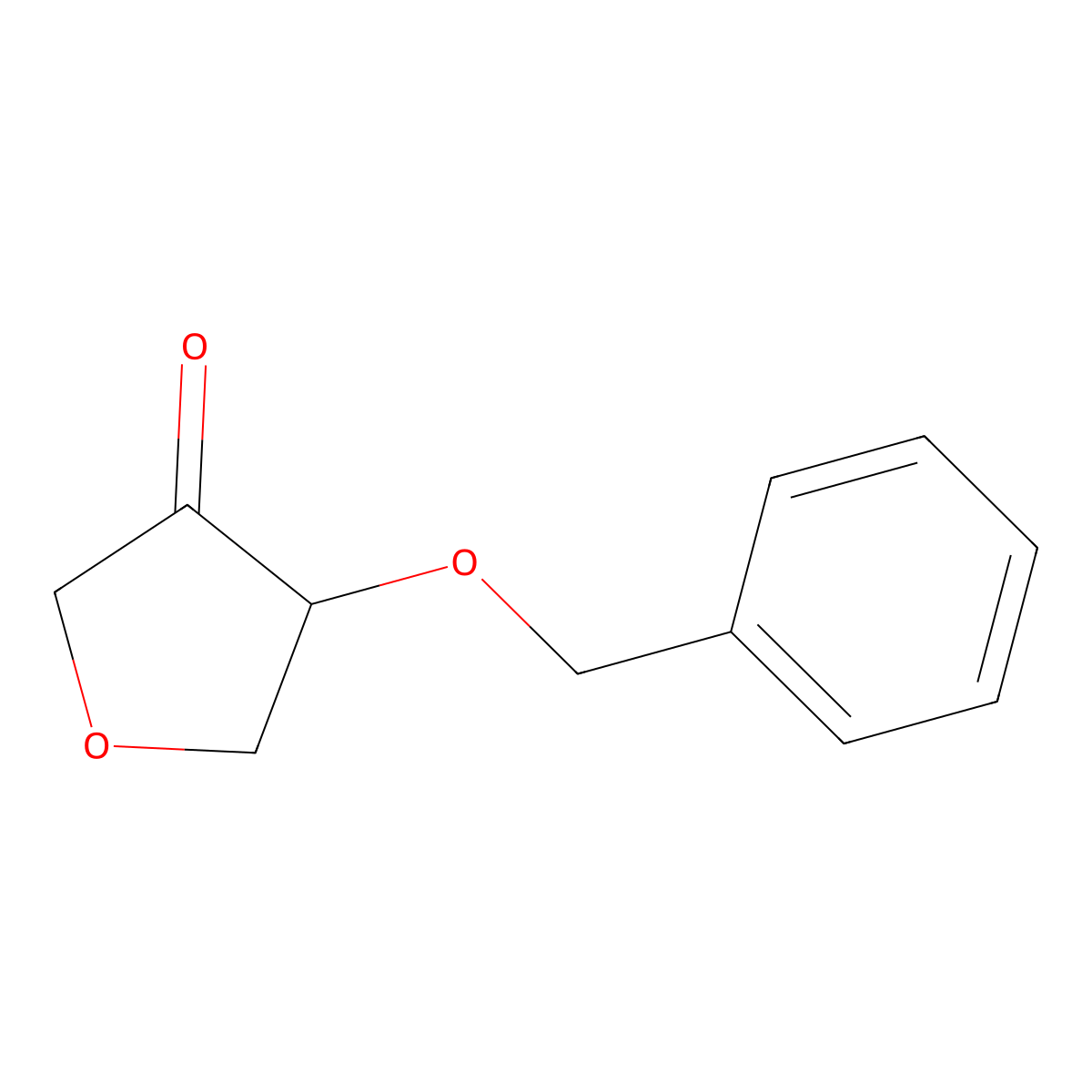 4-(benzyloxy)dihydrofuran-3(2H)-one molecular structure, CAS 1351450-37-7