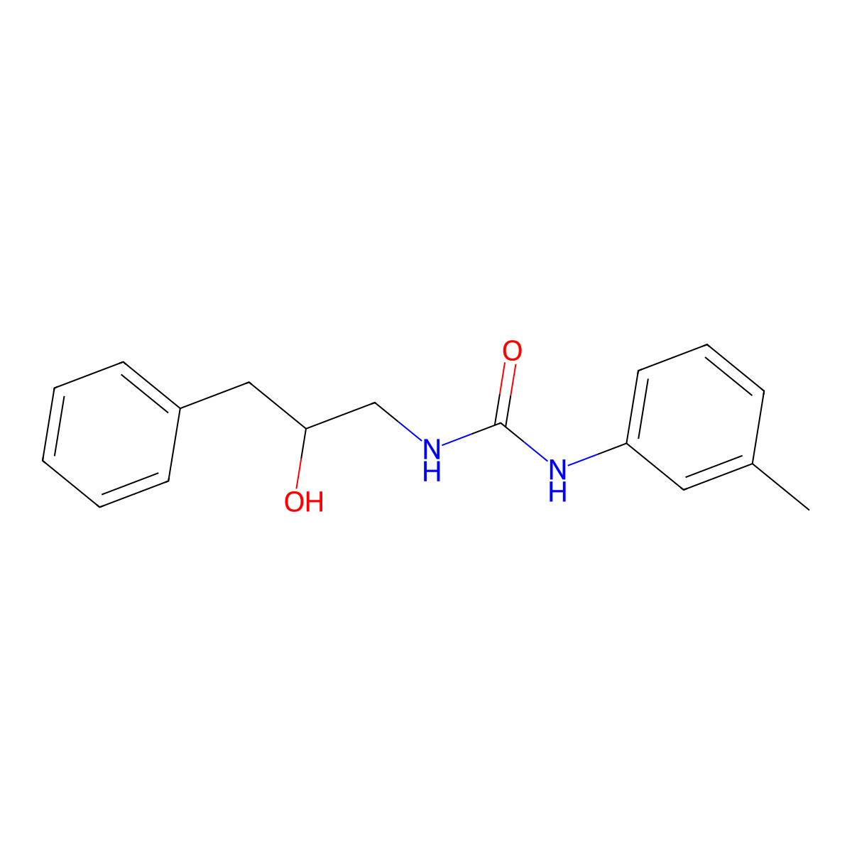 1-(2-Hydroxy-3-phenylpropyl)-3-(m-tolyl)urea molecular structure, CAS 1351658-16-6