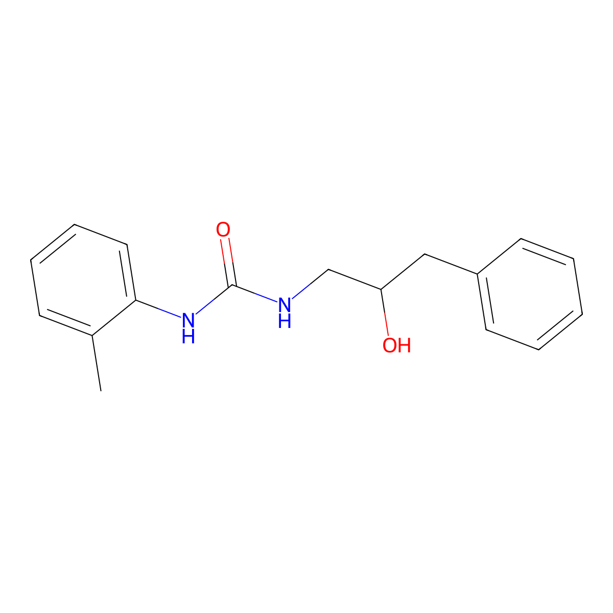 1-(2-Hydroxy-3-phenylpropyl)-3-(o-tolyl)urea molecular structure, CAS 1351659-84-1