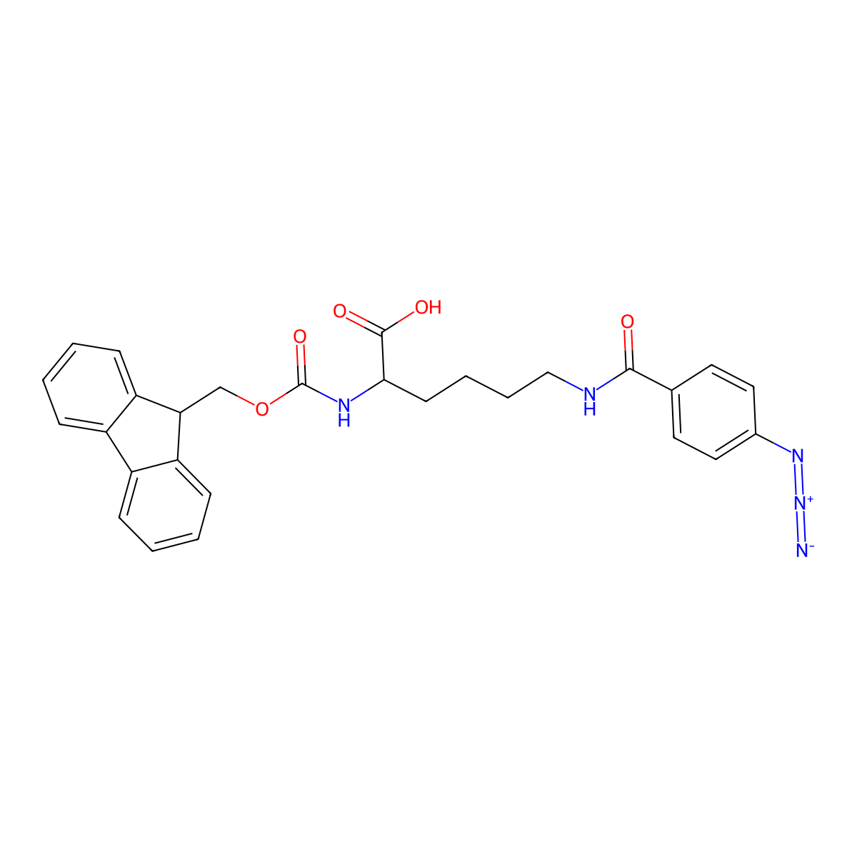 Fmoc-2-methoxy-4-(trifluoromethyl)-L-homophenylalanine molecular structure, CAS 1351669-62-9