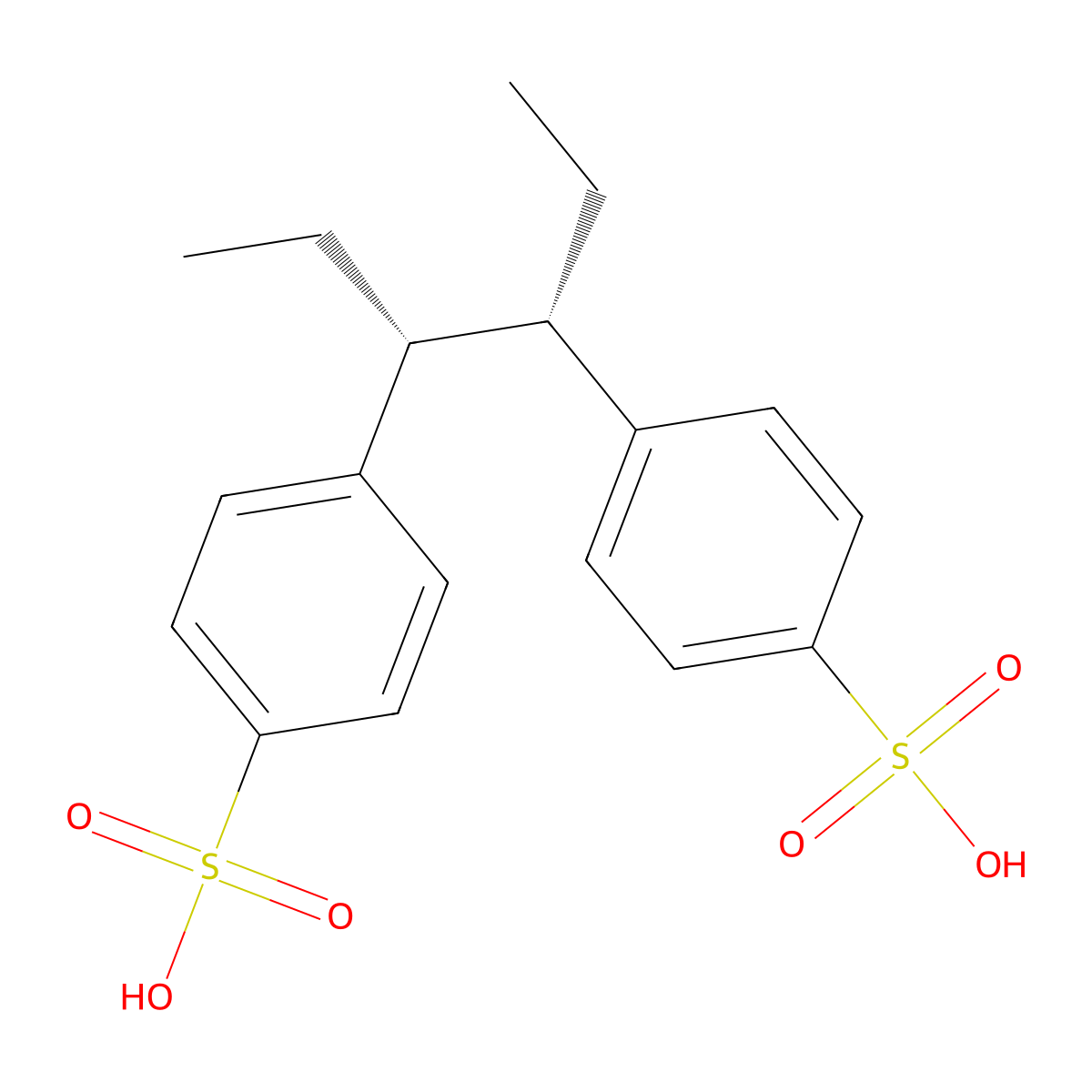Sygethin free acid molecular structure, CAS 13517-49-2