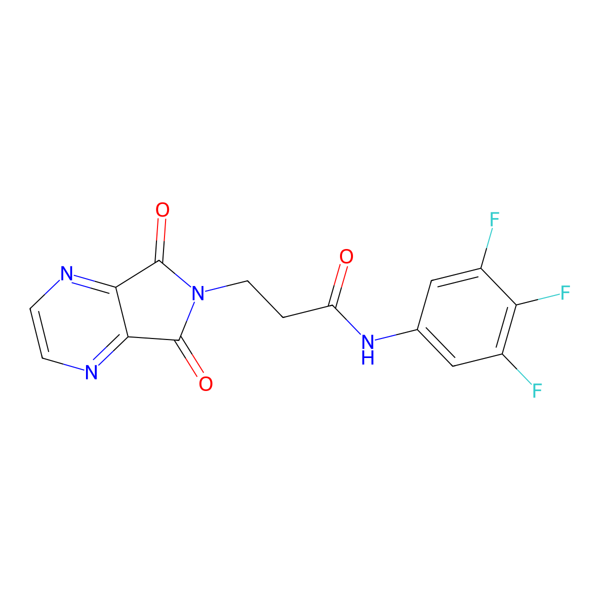 C15H9F3N4O3 molecular structure, CAS 1351702-91-4