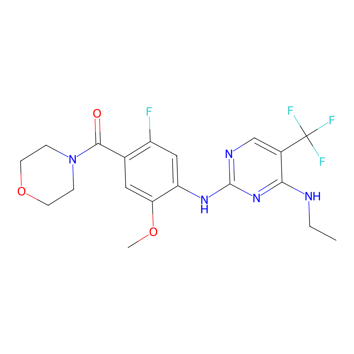 Gne-7915 molecular structure, CAS 1351761-44-8