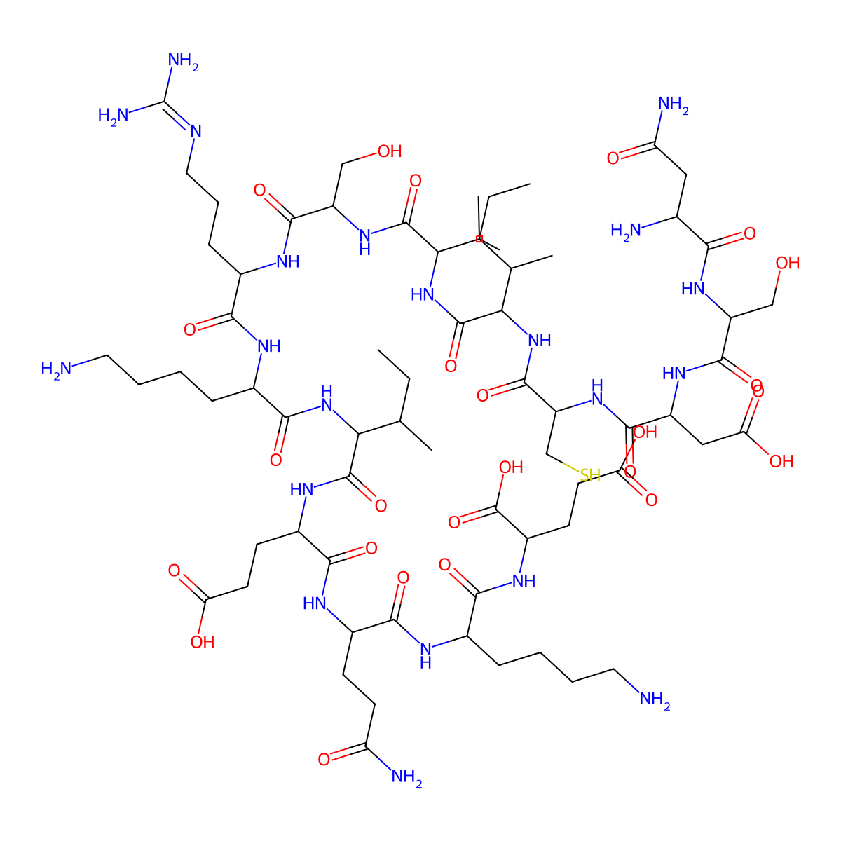 CBP501 Affinity Peptide molecular structure, CAS 1351804-17-5