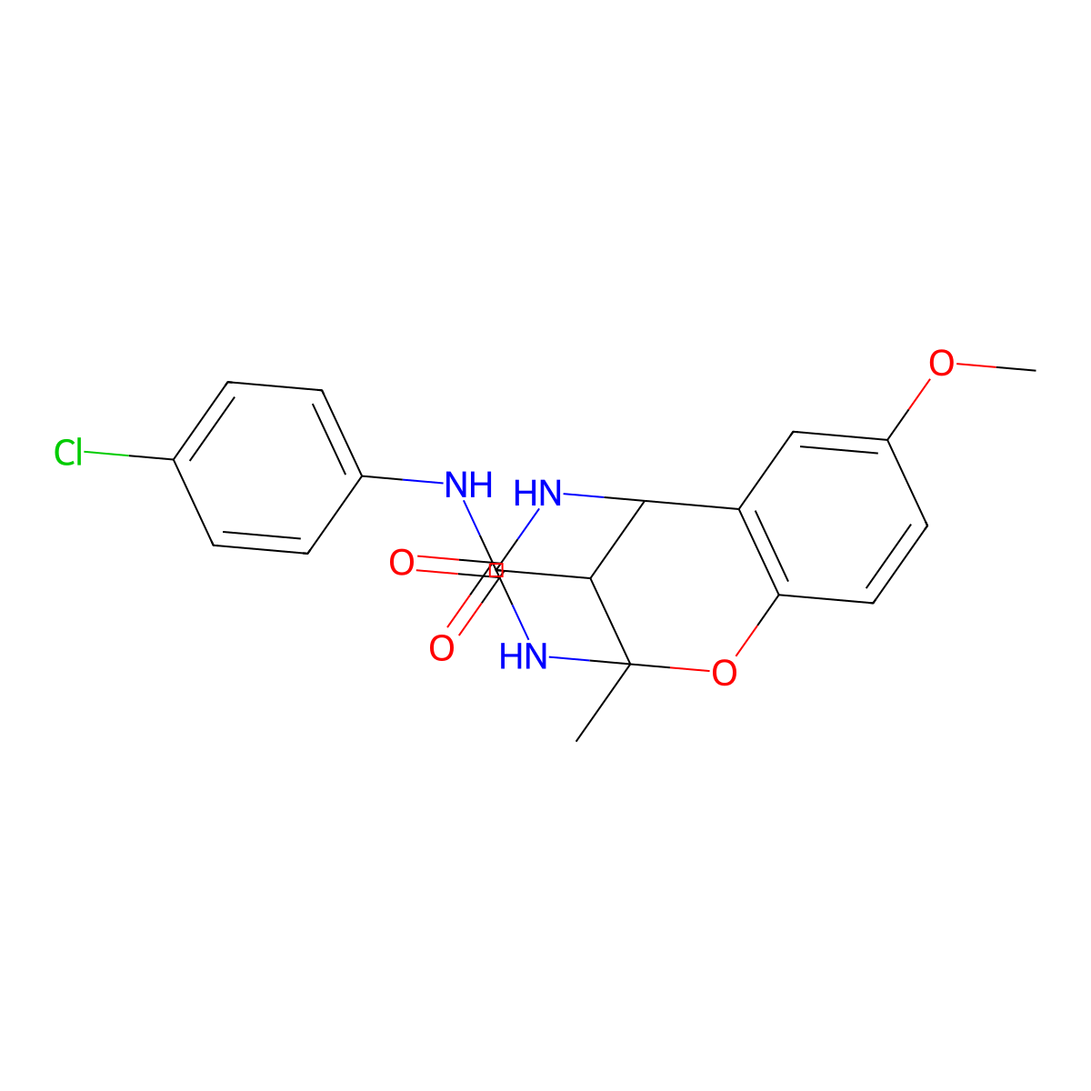N-(4-chlorophenyl)-8-methoxy-2-methyl-4-oxo-3,4,5,6-tetrahydro-2H-2,6-methano-1,3,5-benzoxadiazocine-11-carboxamide molecular structure, CAS 1351830-17-5