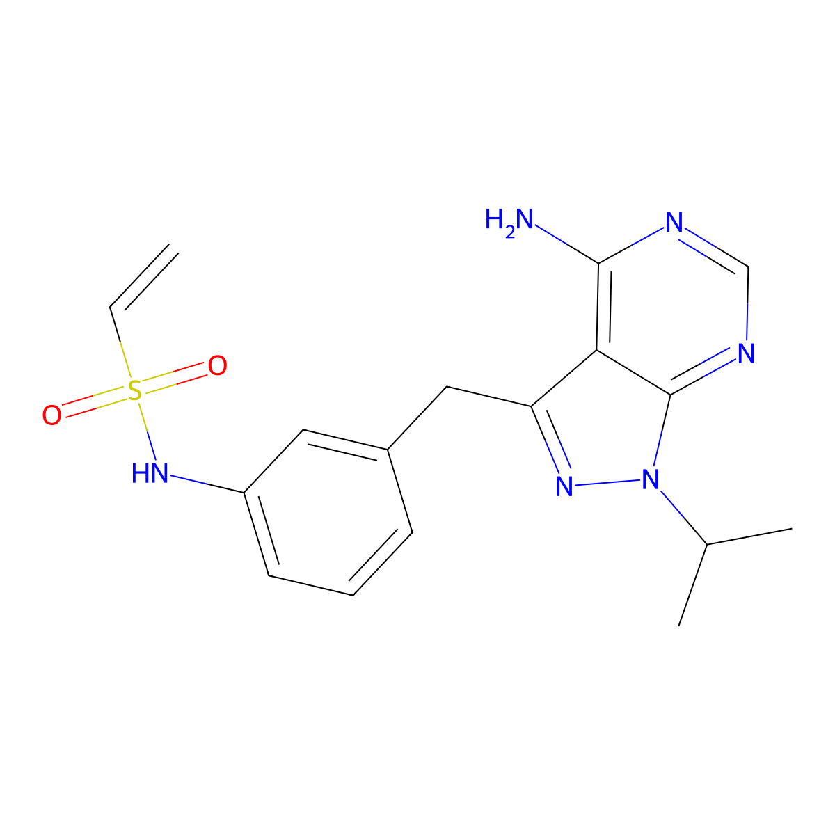 T338C Src-IN-1 molecular structure, CAS 1351926-90-3